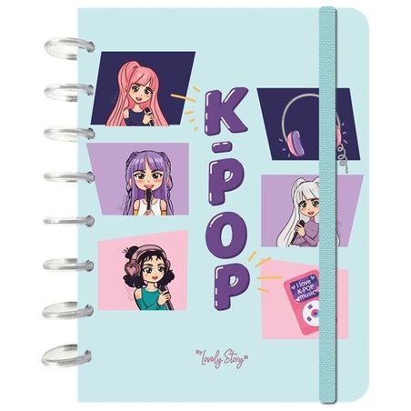 Cuaderno A5 Mint K-Pop