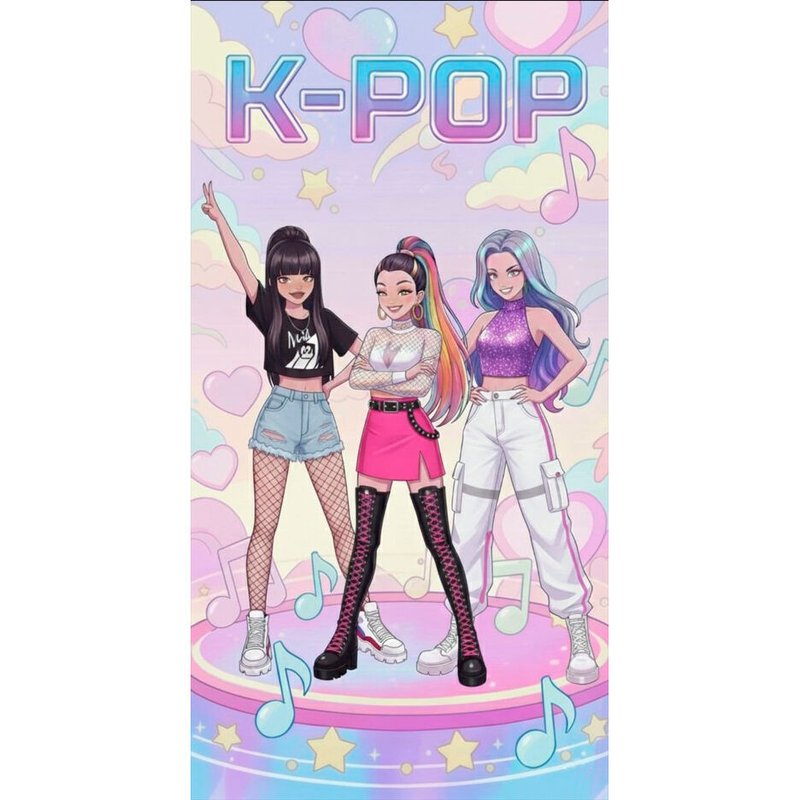 Toalla Kpop microfibra