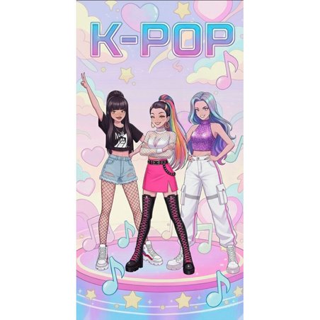 Toalla Kpop microfibra