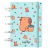 Cuaderno A6 Bubble Tea Capibara