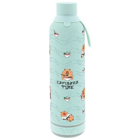 Botella termica con altavoz Foodie Capibara 600ml