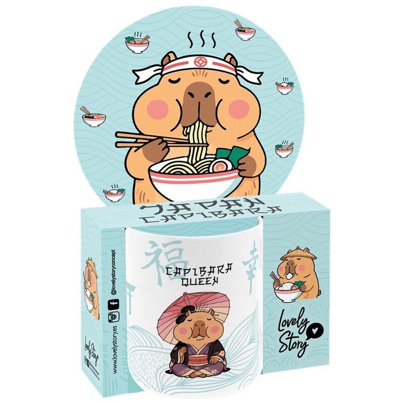 Taza Queen Capybara 330ml