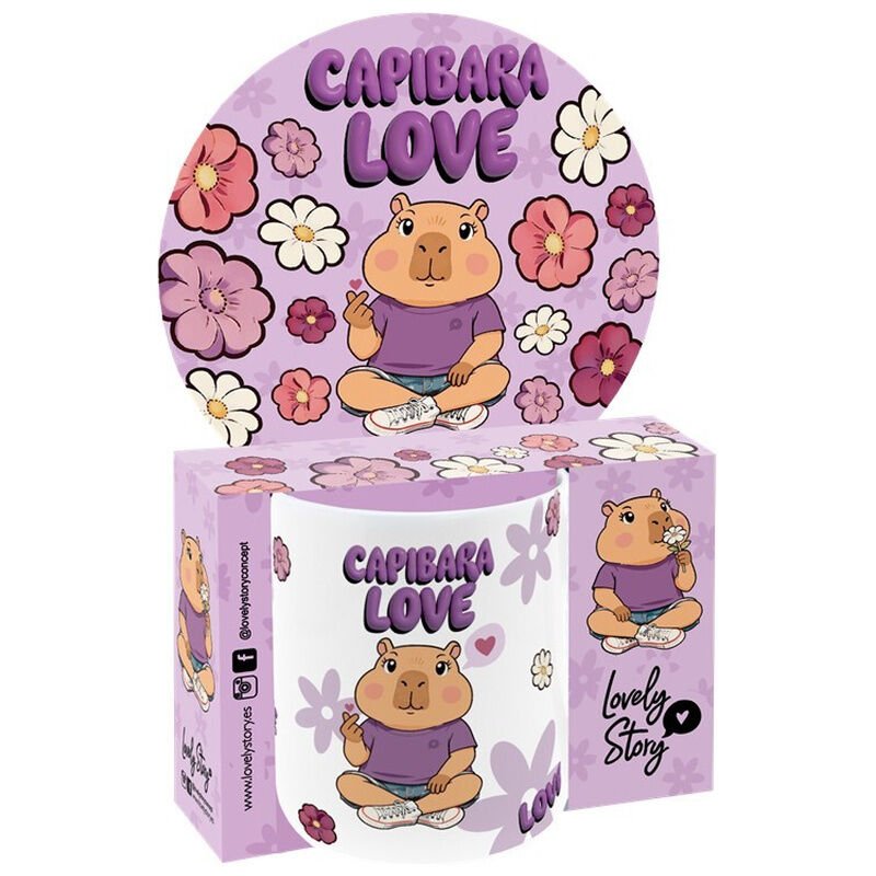 Taza Love Capybara 330ml