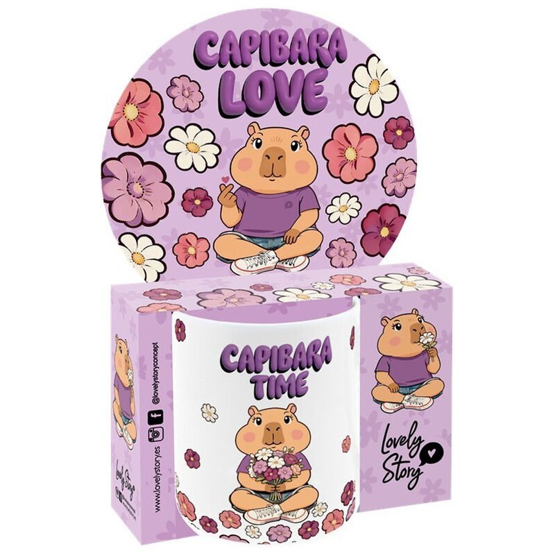 Taza Time Capybara 330ml