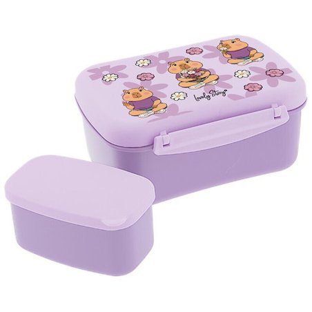 Tupper hermetico Flower Capibara