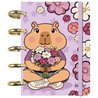 Cuaderno A6 Flower Capibara