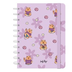 Cuaderno A4 Flower Capibara