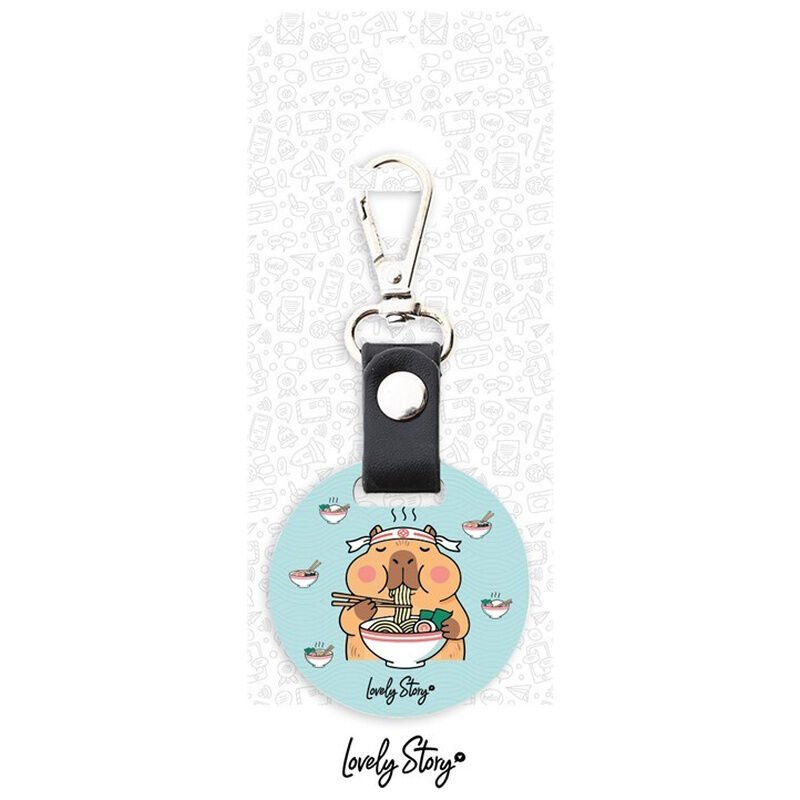 Llavero Foodie Capibara