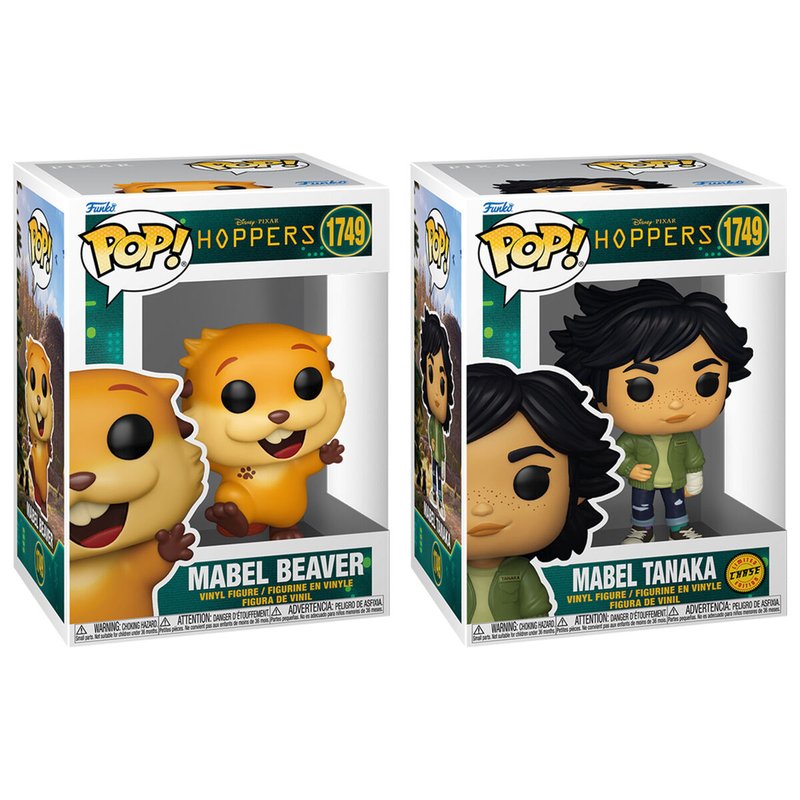 Figura POP Disney Hoppers Mabel Beaver - Mabel Tanaka 5 + 1 chase