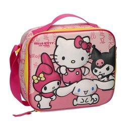 Bolsa portameriendas 3D Hello Kitty and Friends