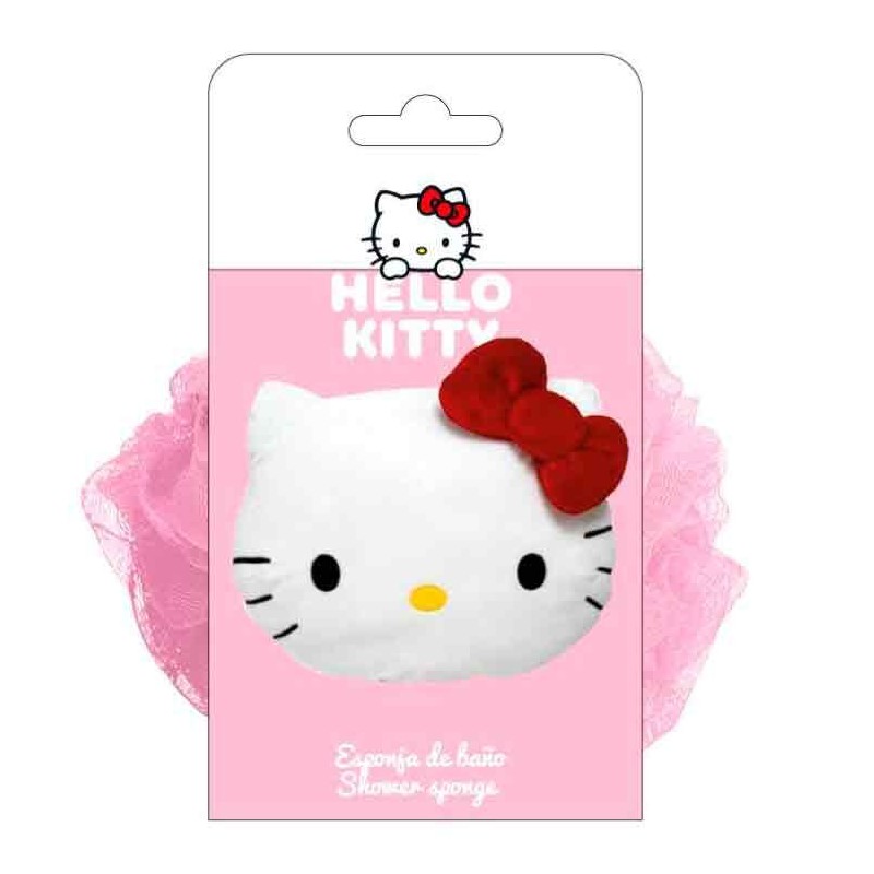 Esponja ducha 3D Hello Kitty