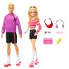 Blister 2 muñecos Barbie y Ken Patinadores Barbie - imagen 1