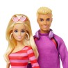 Blister 2 muñecos Barbie y Ken Patinadores Barbie - imagen 2