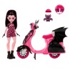 Muñeca Draculaura + Scooter Monster High - imagen 3