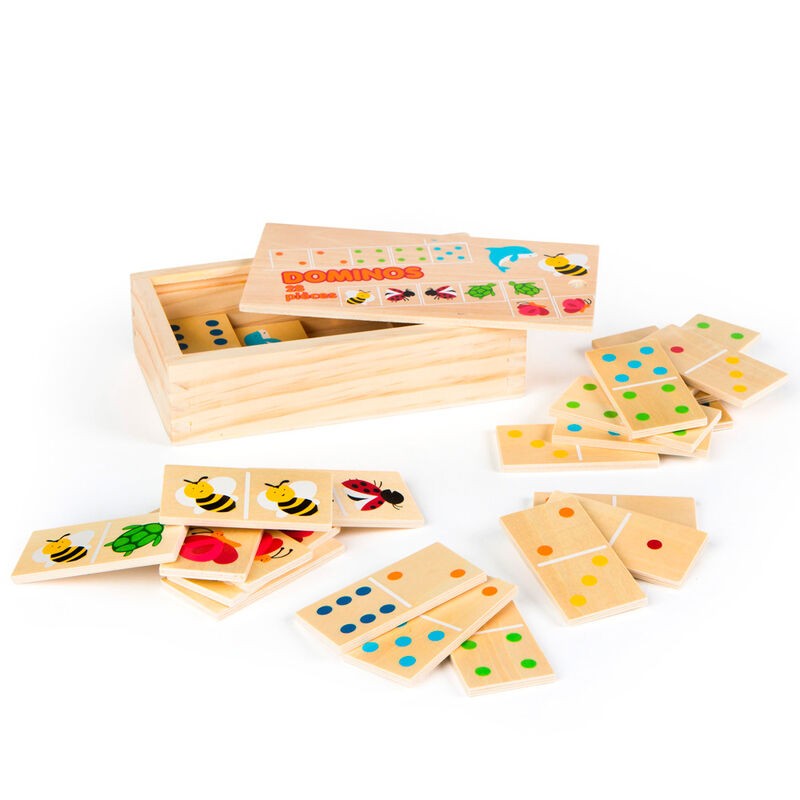Domino Animales madera 29pzs
