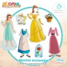 Juego magnetico madera vestidos Princesas Disney - imagen 3