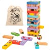 Juego Torre Bloques + Domino madera Spidey Marvel - imagen 2