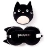 Almohada viaje antifaz Gato Feline Fine Relaxeazzz - imagen 1