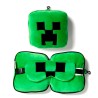 Almohada viaje antifaz Creeper Minecraft Relaxeazzz - imagen 1