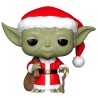 Figura POP Star Wars Holiday Santa Yoda - imagen 1