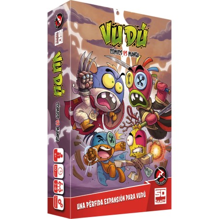 Expansion Vudu Comics vs Manga español