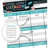 Juego mesa Listos Listas y Listakens Junior español - imagen 3