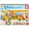 Puzzle School Bus 2-5pzs - imagen 3