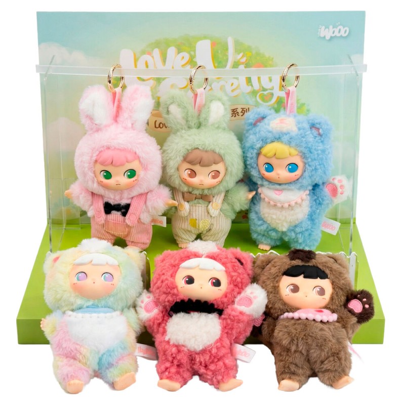 Muñeco llavero sorpresa Blind Box Cimmy Love U Secretly Series 17cm surtido