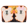 Cartera Floral Ghost Mickey & Minnie Disney Loungefly - imagen 1
