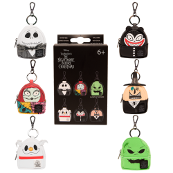 Llavero mini mochila Mystery Pesadilla Antes de Navidad Disney Loungefly surtido