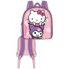 Mochila 3D Kuromi & Hello Kitty 30cm - imagen 1