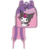 Mochila 3D Kuromi Hello Kitty 30cm - imagen 1