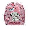 Mochila 3D My Melody Hello Kitty 30cm - imagen 2