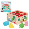 Cubo formas madera Mickey Minnie Disney - imagen 1