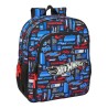 Mochila Hot Wheels 38cm adaptable - imagen 1