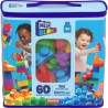 Bolsa Mega Bloks azul 60pzs - imagen 2