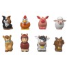 Blister 8 Animales de la Granja Little People - imagen 2