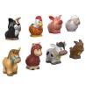 Blister 8 Animales de la Granja Little People - imagen 3