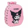 Mochila 3D Kuromi Hello Kitty 33cm - imagen 1