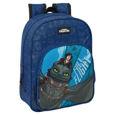 Mochila Como Entrenar a Tu Dragon 34cm adaptable