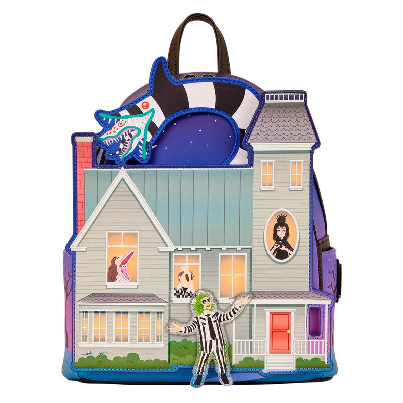 Mochila Beetlejuice Loungefly 26cm