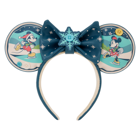 Diademas orejas Mickey & Minnie Holiday Disney Loungefly