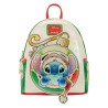 Mochila Holiday Stitch Disney Loungefly 26cm - imagen 1