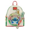 Mochila Holiday Stitch Disney Loungefly 26cm - imagen 2