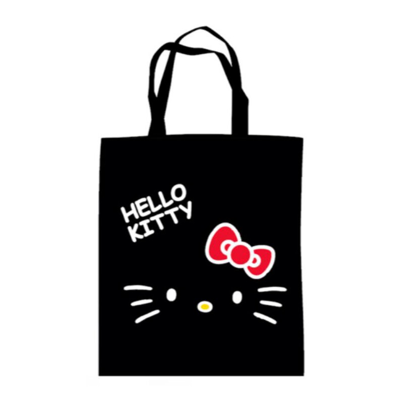 Bolsa shopping Black Hello Kitty