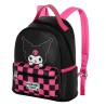 Mochila Kuromi Hello Kitty 25cm - imagen 3