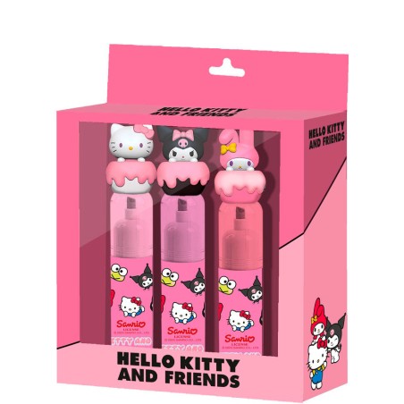Blister 3 subrayadores Hello Kitty