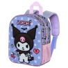 Mochila 3D Rebel Kuromi Hello Kitty and Friends 30cm - imagen 1