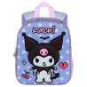 Mochila 3D Rebel Kuromi Hello Kitty and Friends 30cm - imagen 2