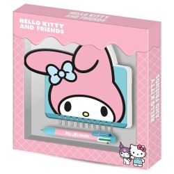 Diario + Boligrafo My Melody Hello Kitty and Friends